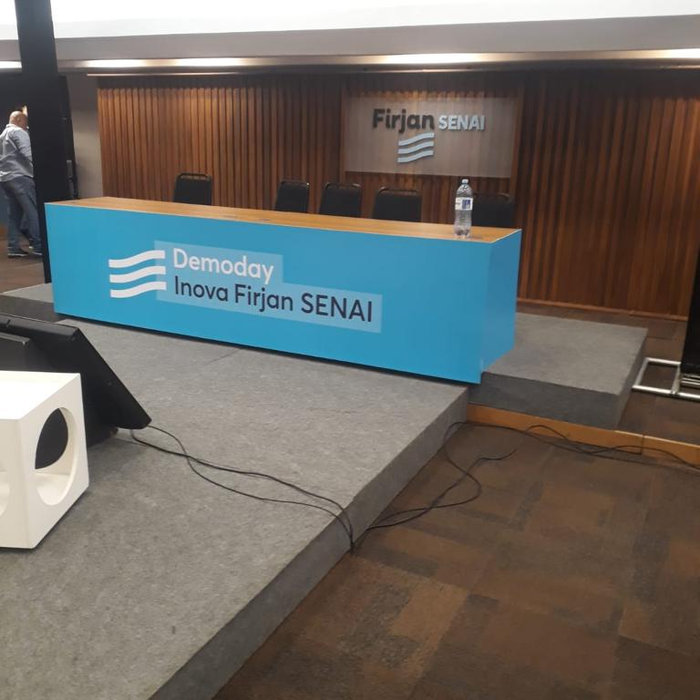Banner de campanha promocional para supermercado
