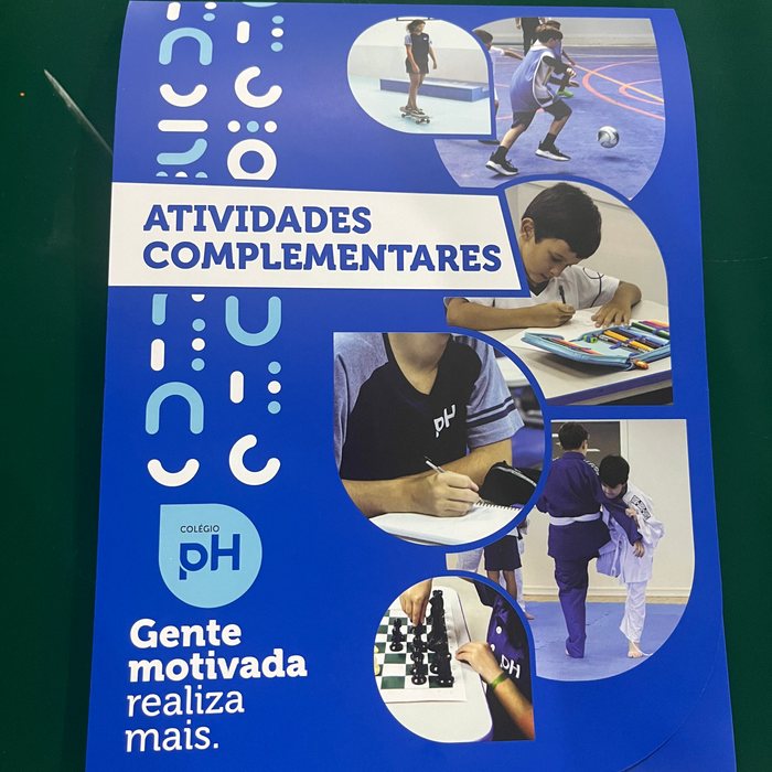Material promocional impresso para empresa do Rio de Janeiro