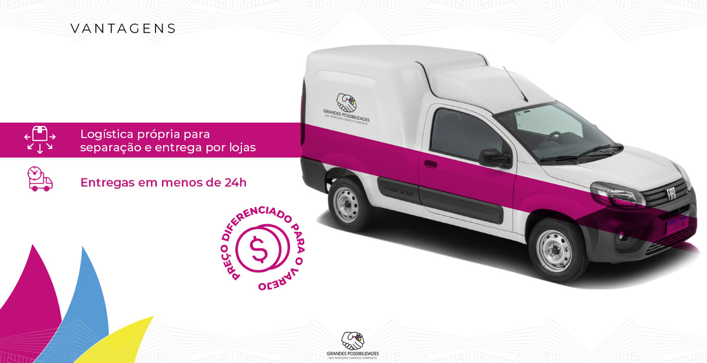 Encarte de ofertas com impressão offset em grande tiragem